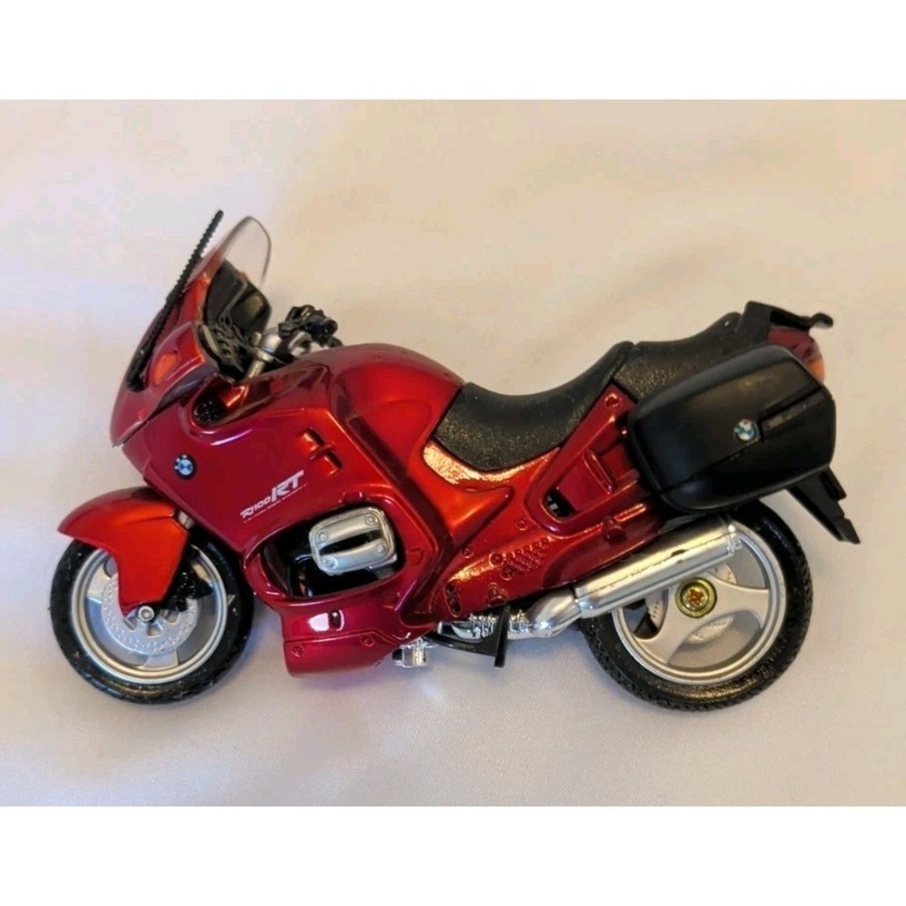 BMW R1100RT Diecast Motorcycle Model 1:18  Red Rare
